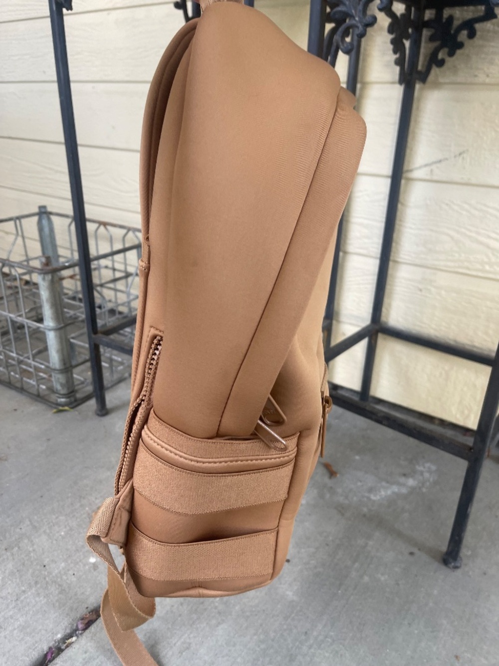 Large Dakota Backpack Dagne Dover Camel - Picture 5 of 15